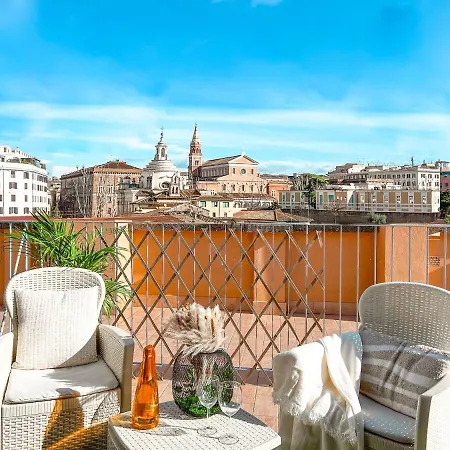شقة Colosseum House - Private Rooftop, Jacuzzi Hot Tub & View *