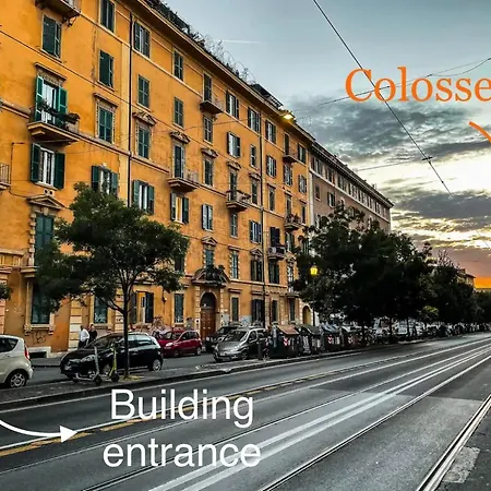 شقة Colosseum House - Private Rooftop, Jacuzzi Hot Tub & View